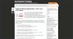 Desktop Screenshot of blog.superpat.com