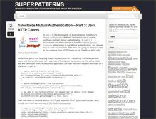 Tablet Screenshot of blog.superpat.com